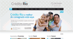Desktop Screenshot of creditorio.com.br