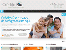 Tablet Screenshot of creditorio.com.br